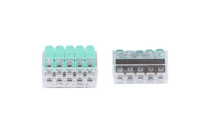 GW OJ-262/263/265/281/282/283 Quick Push-in Wire Connectors 1/2/3/5P Spring Terminal Block For Electric Cable Connection