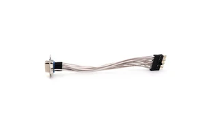 YZlink Custom 15pin D-sub to 2.54mm Female Header Cables All with Molex Connectors