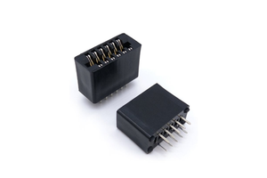 110-10013-01 HI-STACK (PCIE GEN3) MALE 0.8MM Plastic Automotive Card Edge Terminal Connector Ribbon Cable