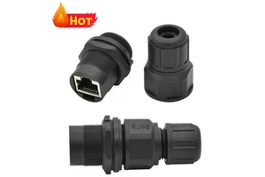 Custom High Quality Rj45 Assembly Connector Audio Ethernet Video Male Female Plug Socket Waterproof Rj45 Quick Connectors
