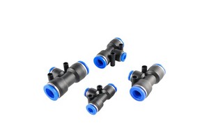 CHDLT PEG T Type Three-Way Pneumatic Connector Fitting New Condition Air Brake Fittings And Air Valve Connector