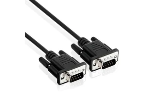 Custom DB9 Male to Female RS232 Serial Signal Cable D-Sub Connectors