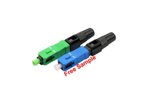 ZIFONIC SC APC Fast Connector for G657A2/G652D Optical Fiber FTTH Use 13-Month Warranty 1315/1550/850nm Frequency Range