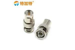 BNC Male to FME Male RF Coaxial Adapter Connector High Frequency Coax Adapter