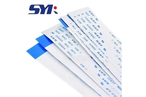 SYK Electronic FFC/FPC Connector 0.5mm 0.8mm 1.0mm 1.25mm 2.54mm LVDS Flexible Flat Cable Harness CN/GUA