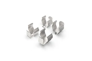 High Quality Dry Cylindrical round Black Ion Connector Holders Silver Battery Clip with Fuse Power Supplies Accessories