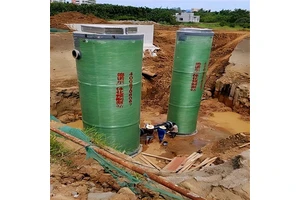 High Quality Integrated Urban Drainage Pumping Station Equipment Prefabricated Sewage Treatment Pump Manufacturing Welding