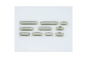 Traditional Half Gold Male & Female Head D-SUB Connectors DB Series in White Glue High Quality D-Sub Connectors