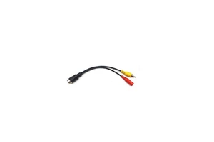 4-Pin Male Aviation Connector AV DC Car Camera Adapter Cable for Audio & Video Cables