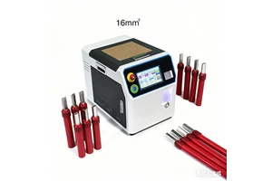 Automatic Ferrule Crimping Machine 0.3-16MM2 Automatic Crimps Feeding, Wire Stripping And Crimping