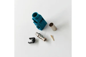 Automotive Antenna Wire Waterproof Crimp FAKRA Male Plug Rf Coaxial Connectors for RG58 Cable