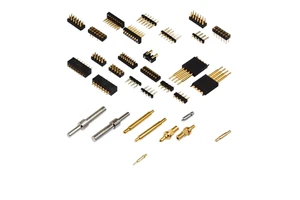 Soulin 36-Pin Straight 3x12pin Gold-Plated Male Type PCB Connector 2.54mm Pin Header 16P Brass Contacts USB Connectors