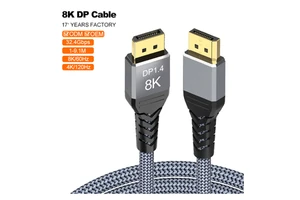 OEM/OEM 1m To 10m Display Port 1.4 DP Cable 8K/60Hz 4K 240Hz DP1.4 Cable Audio and Video HD Cable Factory Direct Supply
