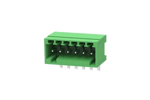 Top Sale Plug-In Terminal Blocks 6-Pole 21-30 AWG Copper Alloy Push-In Connection for & ROHS Certified