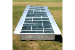 Factory Price ManufaHeavy Duty Galvanized Steel Drainage Grate Cover For Driveway and Sidewalk Steel Drain Trench Grating Cover