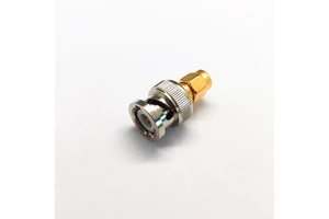 BNC Male to SMA Male Straight RF Adapter BNC/SMA-JJ 50ohm Coaxial Connector 0-4GHz