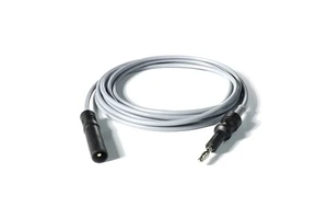 Medical Cable, 4.0mm Banana Plug To 3.0mm Banana Plug Electrosurgical Cable, 3.0m, Bipolar Forceps Cables