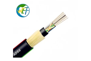 ADSS All-Dielectric Self-Supporting 24 Core G.652D Single Mode Fiber Optic Cable Aerial IEC 60794 IEEE 1138 Optical Cable