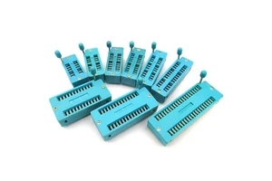 2pcs/lot IC lock seat zif socket Test Universal zif sockets 14Pin/16Pin/18Pin/20Pin/24Pin/28Pin/40Pin 14P/16P/18P/20P/24/