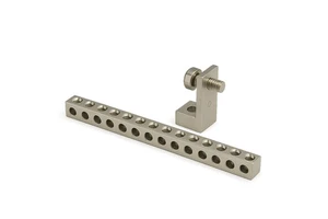 Industrial Brass Neutral Link Bar and Multi Way Terminal Block for Electrical Panel Board Grounding and Power Distribution