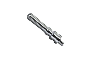 4.0mm Banana Plug Pure Copper Nickel Plated Milled Type Male Connector Cross Groove Solid Core Soldering Pin