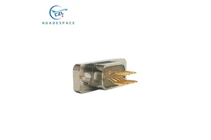 High Current Durable J30J-51ZKSL Solid Copper 90-Degree Bend D-Sub Connectors Premium Quality for Long-Lasting Performance