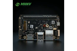 MHNV Compact AI Edge Computing Carrier Board Compatible 87x52mm Industrial Grade Motherboard Module