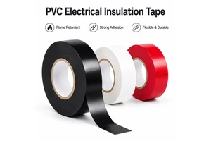 PVC Electrical Insulation Tape Flame Retardant Waterproof Tape Roll for Wire Repair