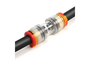 ANMASPC Luxury HDPE Microduct Push Fit Straight Connectors FPU-B (Colors Red/Yellow/Green/OEM)-Connector Accessories