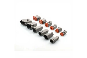 DT Series 2/3/4/6/8/12 Pin Waterproof Male Female Automotive Connector DT04-2P/3P/4P/6P/8P/12P DT06-2S/3S/4S/6S/8SA/12SA