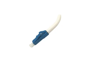 Short Boot 45 Degree LC PC Optical Connector Fiber Optic LC Connector