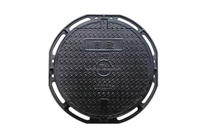Factory Price Epoxy Coating Round Square Ductile Iron Recessed Frame and Manhole Cover