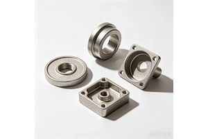 Custom OEM Cast Alloy CNC Machined Spur Gear Mount Pipe Connector Industrial Transmission Hardware Accessories