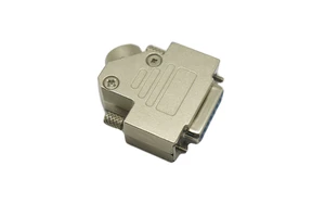 d-sub connector Metal Hood 15 Pin Connector Db 45 Degree Female Male Audio & Video Vga connector cover