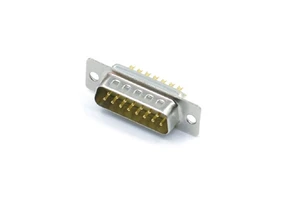 d-sub 15p 2 row VGA Connector HDB 15Pin Male Connector DB15