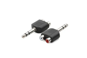 Stereo Male to Dual RCA Female Audio Adapter for Sound Equipment (Double Channel)