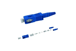 sc Connectors 1.2mm Boot SC Fibre Optic Connector Kit 1.6mm SC Optical Fiber Cable Connector