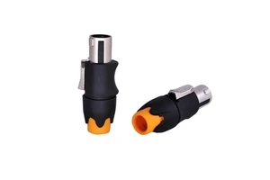 4P Audio and Video Connector Full Copper Core Audio Adapter Connector