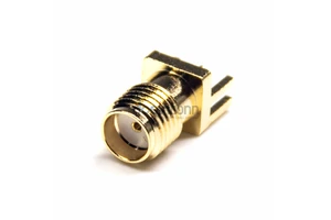 Straight PCB Mount Female Pin SMA Connector Edge Connecteor