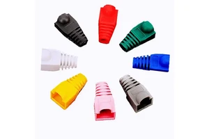 Multiple Colorful CAT5E CAT6 Cat7 UTP FTP STP Network Cable Plug RJ45 Plug Boot Ethernet Utp Plug Ethernet Connectors