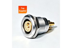 BEXKOM 1*coaxial+6*signals Circular Connector IP68 Waterproof 450~2100V EMC Shielded Aviation Plug for Industrial Robots