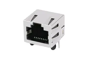 Ethernet Connector 8P8C PCB Jack Without Magnetic RJ45 Plug Receptacle Socket Network Single Port Connector