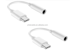 USB C Headphone Jack Audio Adapter Cable for iPhone 15 Pro Max Samsung S20 Type c to 3.5MM Connector Music Phone Adapter Cable