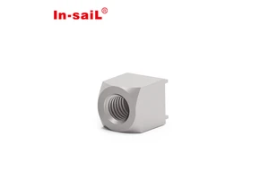 M6 PCB Connector Press-Fit Power Element Thread High Current PCB Terminal Block 160A Brass Tin Plated Board Connector7461084ODM