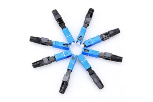 Wholesale Ftth Quick Connector Sc Upc Optic Fiber Cable Connector for Fiber Optical Equipment