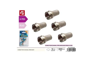 Coaxial threaded connector - Electronics and connection products