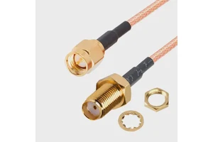 50Ohm Coaxial Cable Extension 10cm 15cm 20cm RG178 RG316 RF Coaxial Cable RF Assembly
