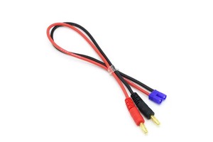 16AWG 300mm Banana Connector Plug Adapter Battery Charger Lead Cable EC2 to 4mm for RC Drone Lipo Battery RC Airplane Parts
