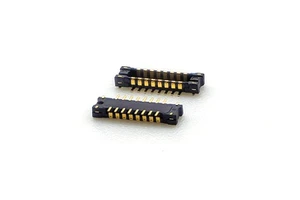 0.4mm Pitch Brass Contact Gold Plated Board to Board Connector Male H0.65mm 16P