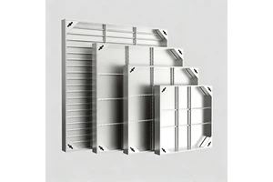 Hesheng Easy-to-install Stainless Steel Invisible Manhole Cover Anti-Theft Corrosion-Resistant Heat-Resistant Waterproof Seal
